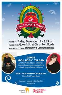 CPR Holiday Train Poster