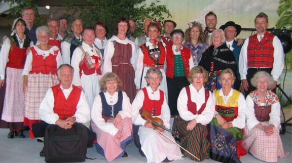 Group performing at Burnaby Midsummer, 2005. Click to go to photos page.