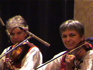 Judy and Deb at Lucia 2006