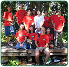 CTS youth from Pacific Spirit Park