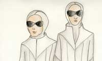 Costume sketch by Joyce Rosario